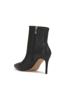 Semaja Pointed Toe Bootie in Black sold by Jessica Simpson