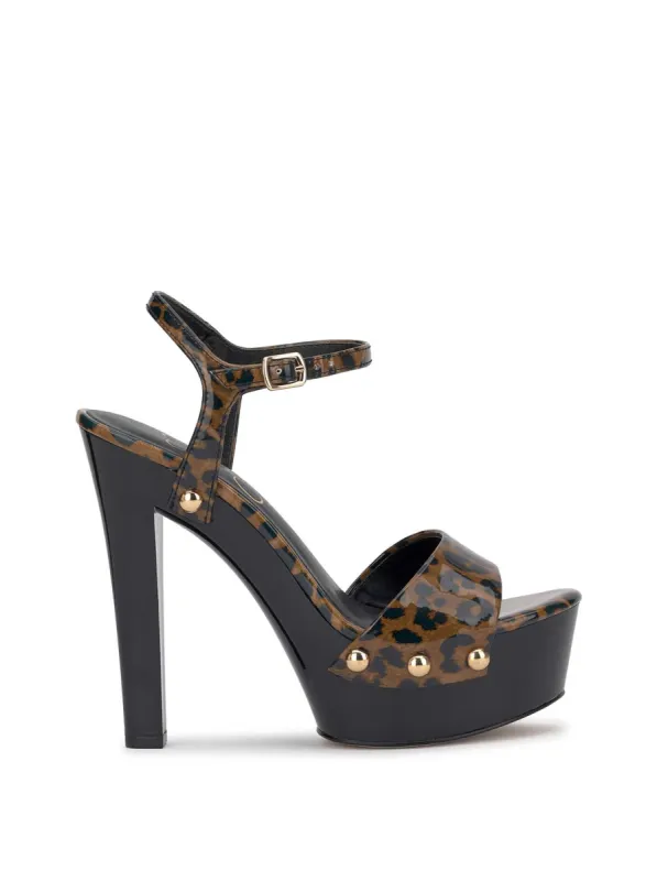 Calenta Studded Platform in Leopard sold by Jessica Simpson