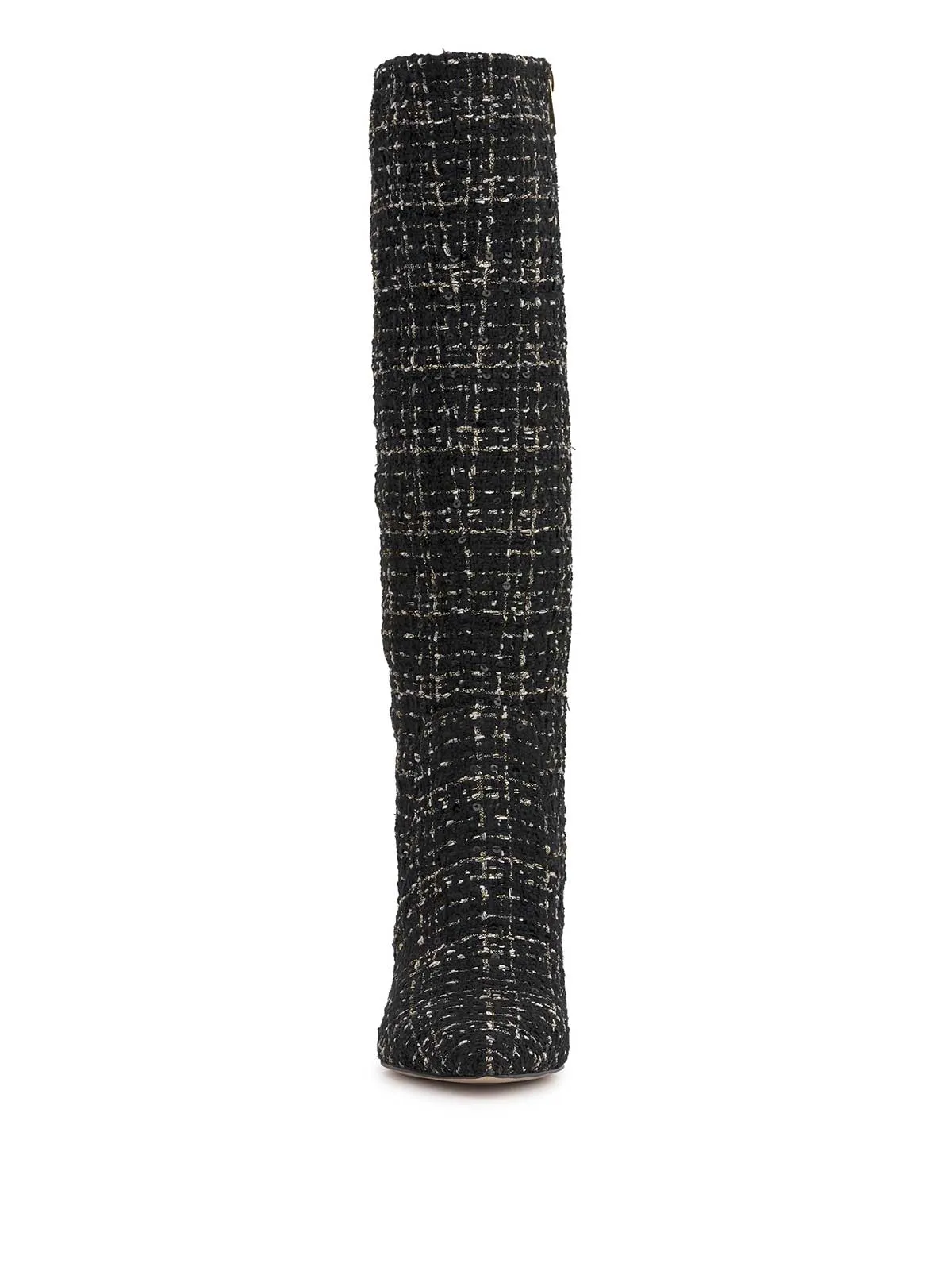 Skyeth Block Heel Boot in Black Sequin Tweed sold by Jessica Simpson product image thumbnail 3