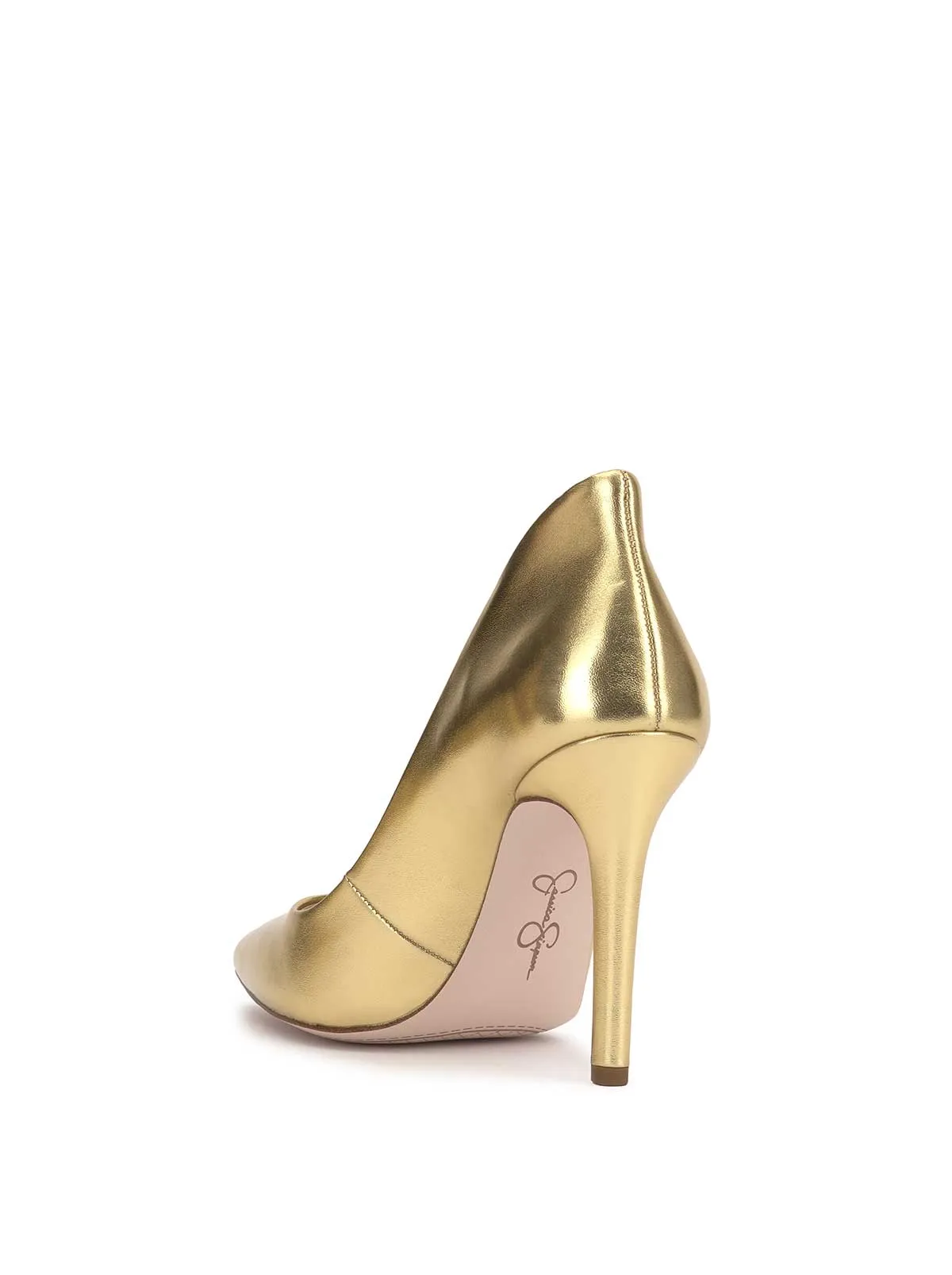 Cambredge Pump in Bright Gold sold by Jessica Simpson product image thumbnail 3