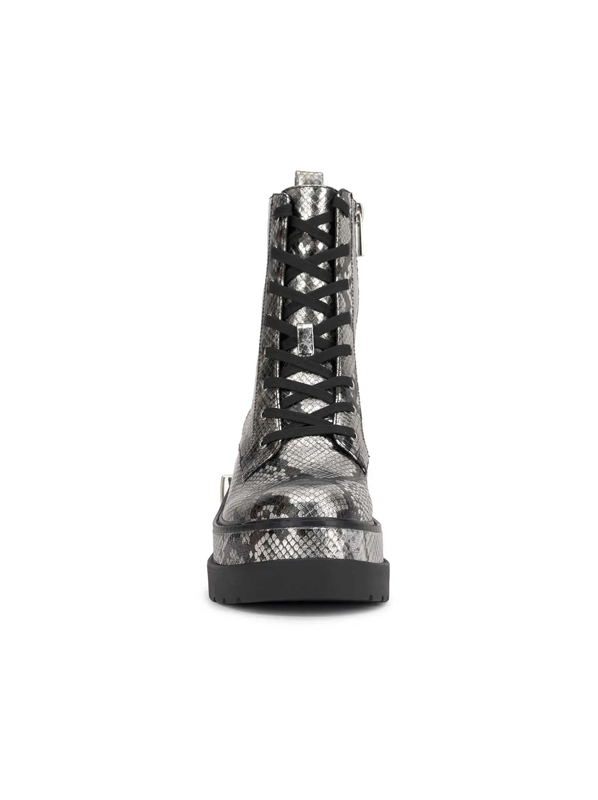 Imelda Combat Boot in Chrome Snake sold by Jessica Simpson product image thumbnail 2