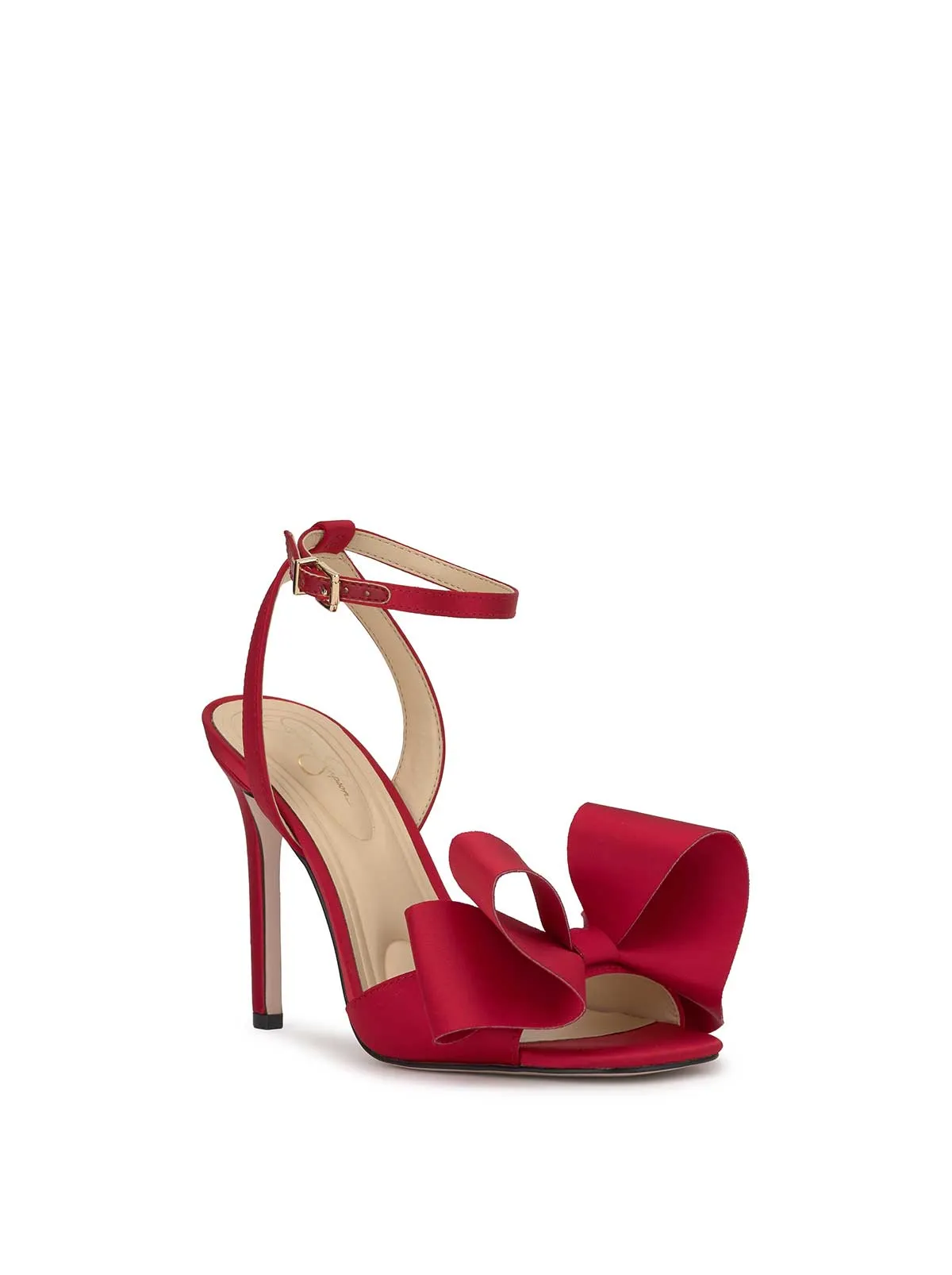 Olivine High Heel in Red Muse sold by Jessica Simpson product image thumbnail 4