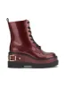 Imelda Combat Boot in Oxblood sold by Jessica Simpson