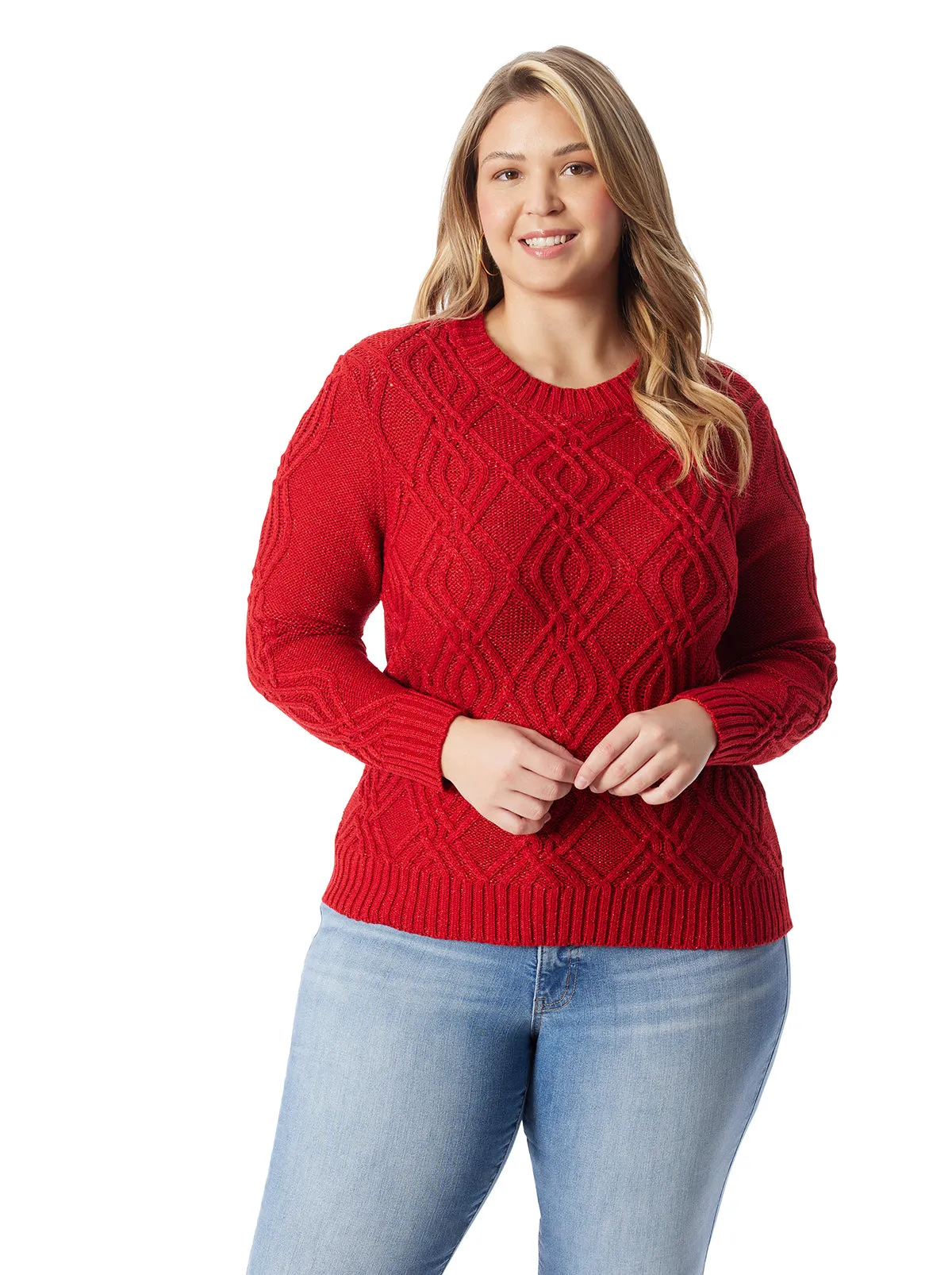 Ayaan Sweater in Scarlet Sage sold by Jessica Simpson