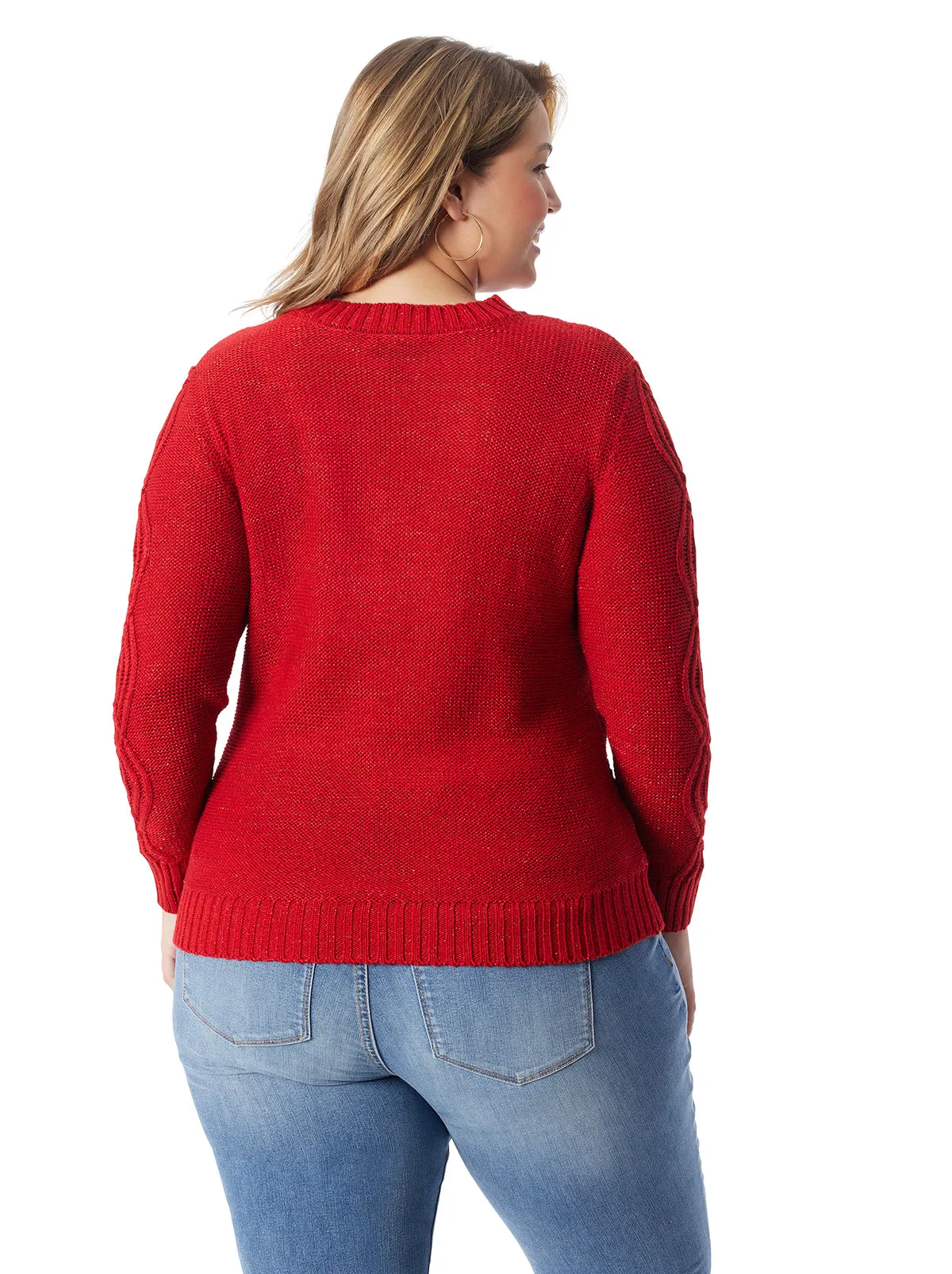 Ayaan Sweater in Scarlet Sage sold by Jessica Simpson product image thumbnail 2