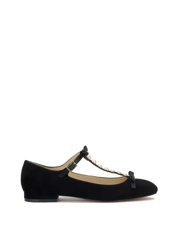 Jolliya Ballet Flat in Black sold by Jessica Simpson