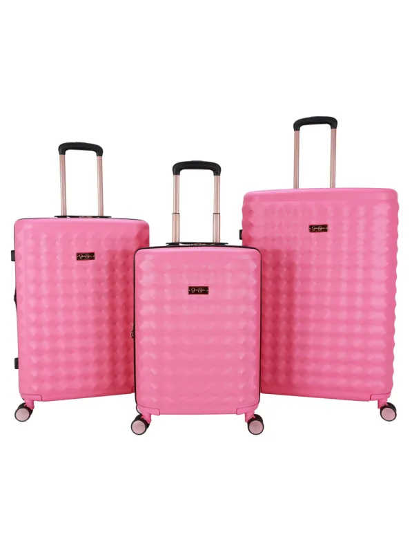 Vibrance Luggage Collection in Pink sold by Jessica Simpson