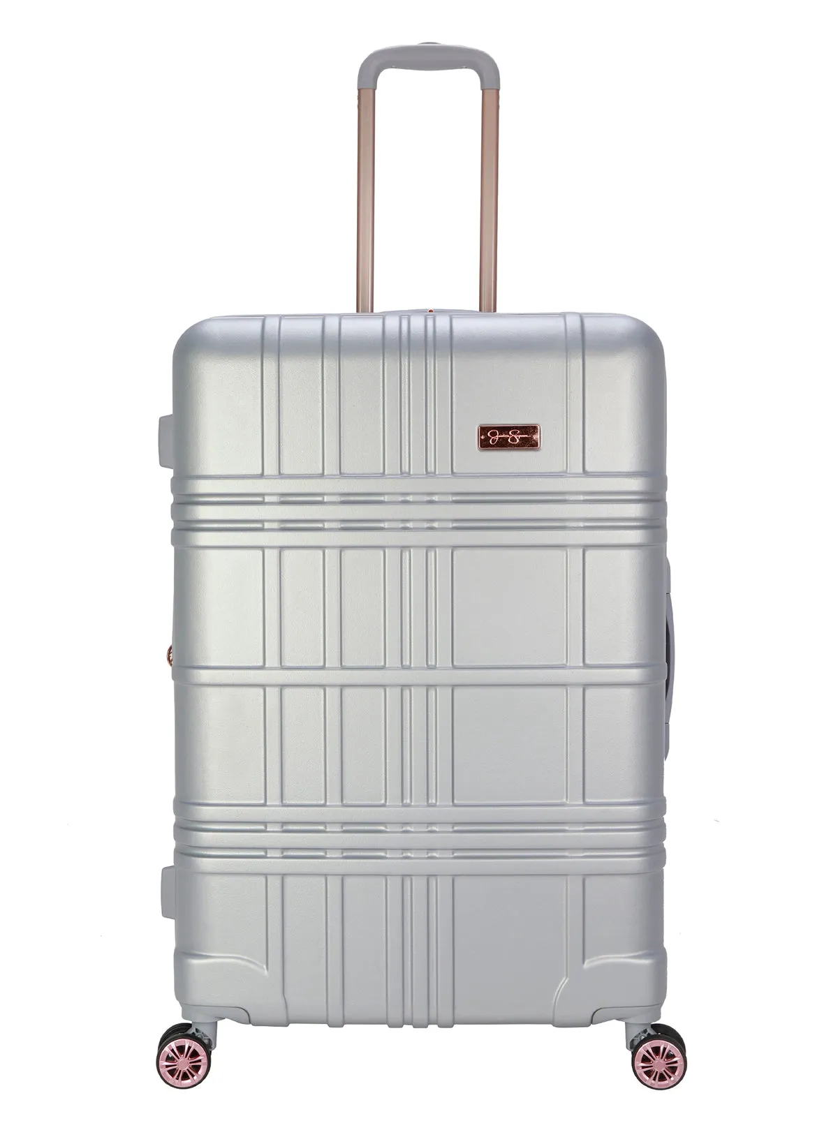 Jewel Plaid Luggage Collection in Silver sold by Jessica Simpson product image thumbnail 2