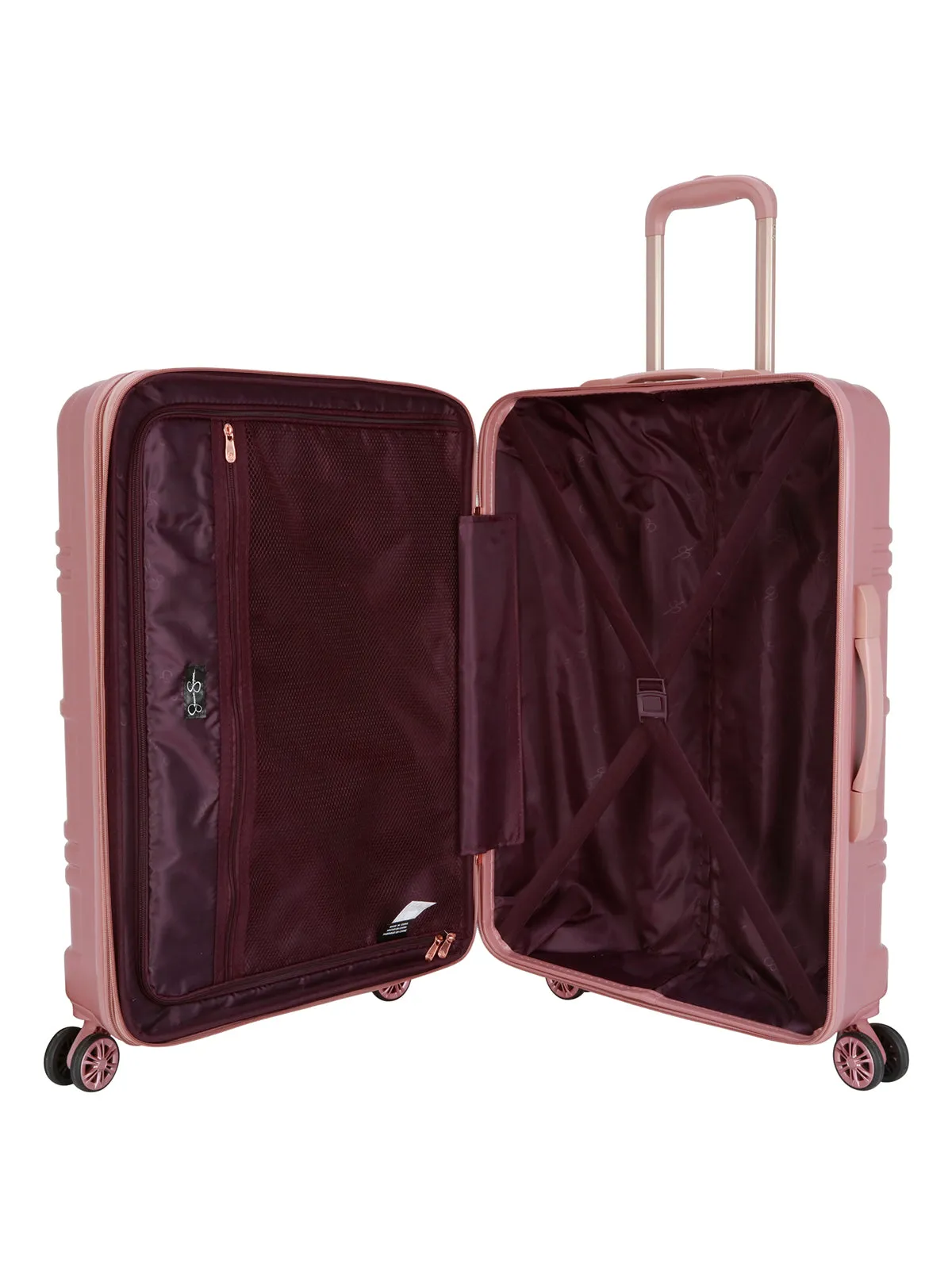 Jewel Plaid Luggage Collection in Rose Gold sold by Jessica Simpson product image thumbnail 5