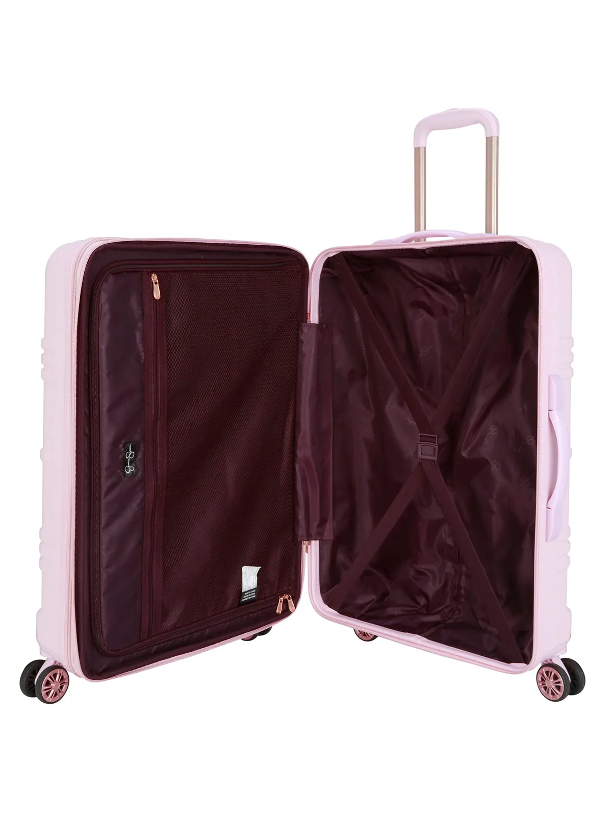 Jewel Plaid Luggage Collection in Pink sold by Jessica Simpson product image thumbnail 5