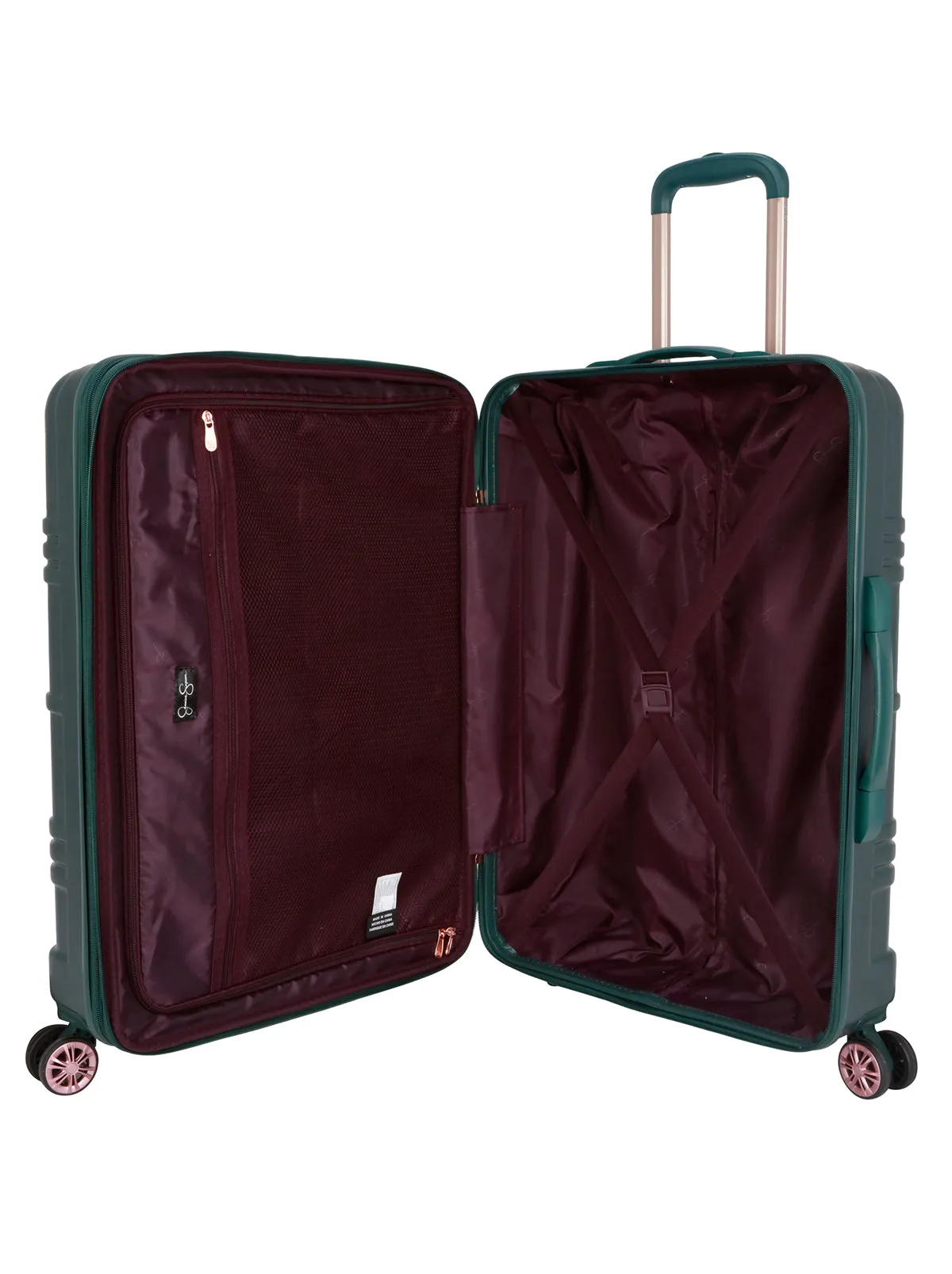Jewel Plaid Luggage Collection in Jade sold by Jessica Simpson product image thumbnail 5