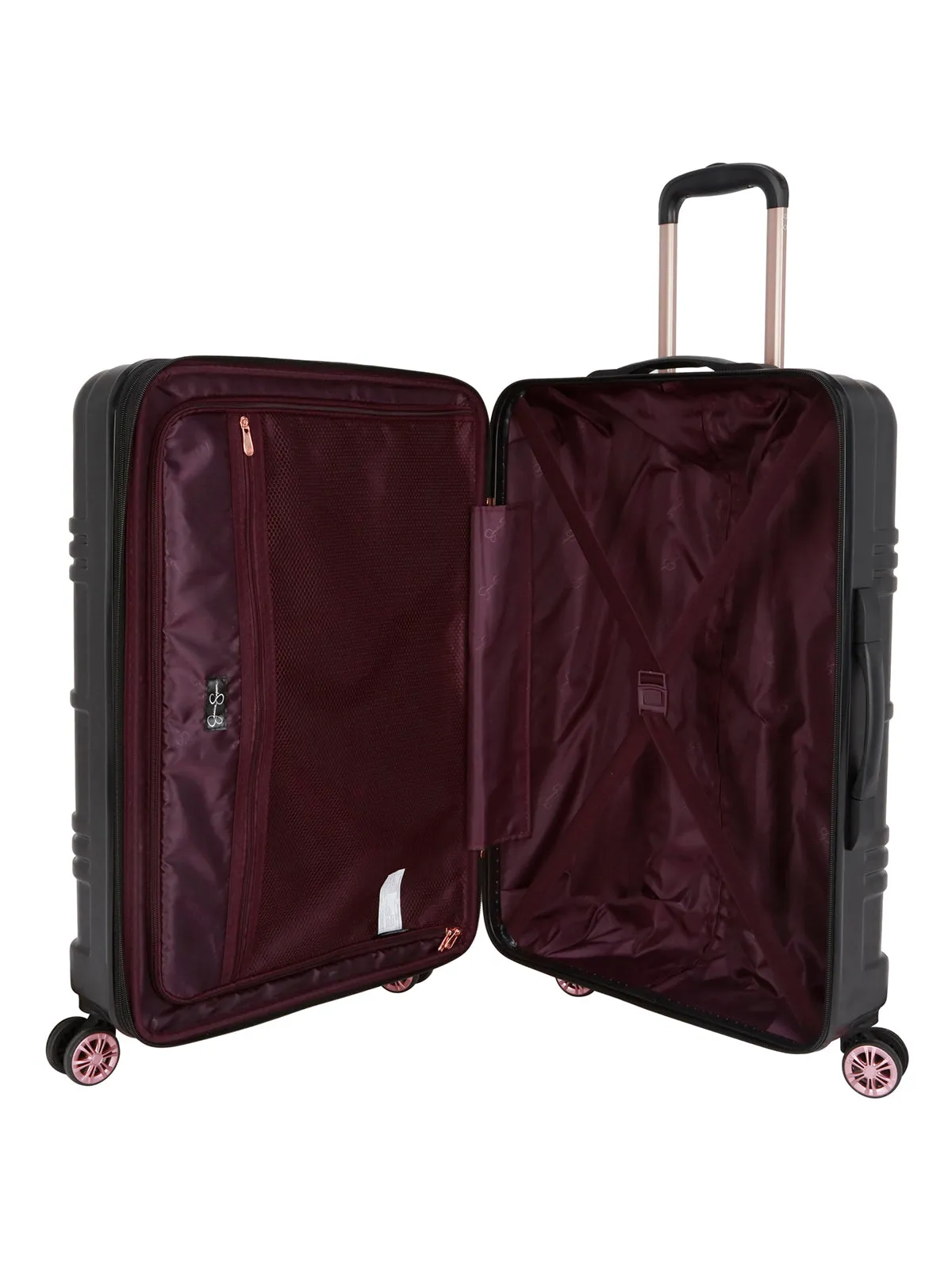 Jewel Plaid Luggage Collection in Black sold by Jessica Simpson product image thumbnail 5