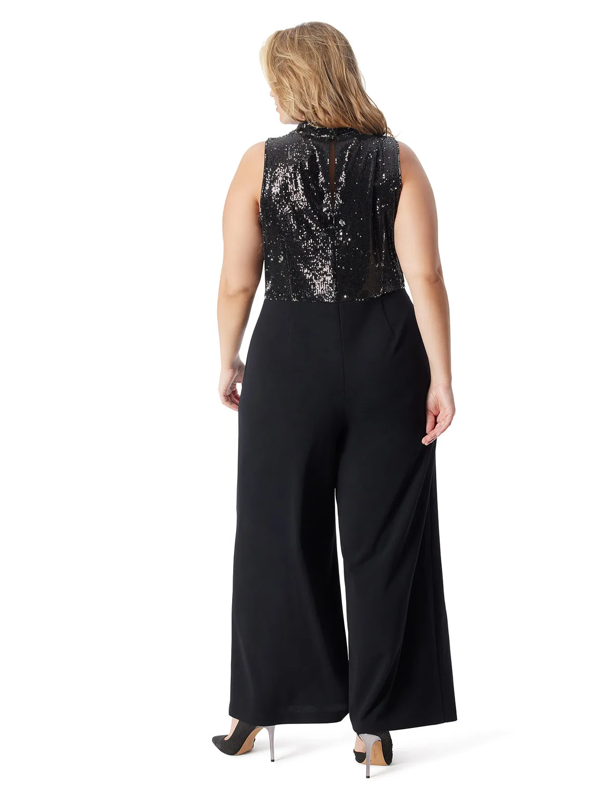 Una Jumpsuit in Black sold by Jessica Simpson product image thumbnail 2