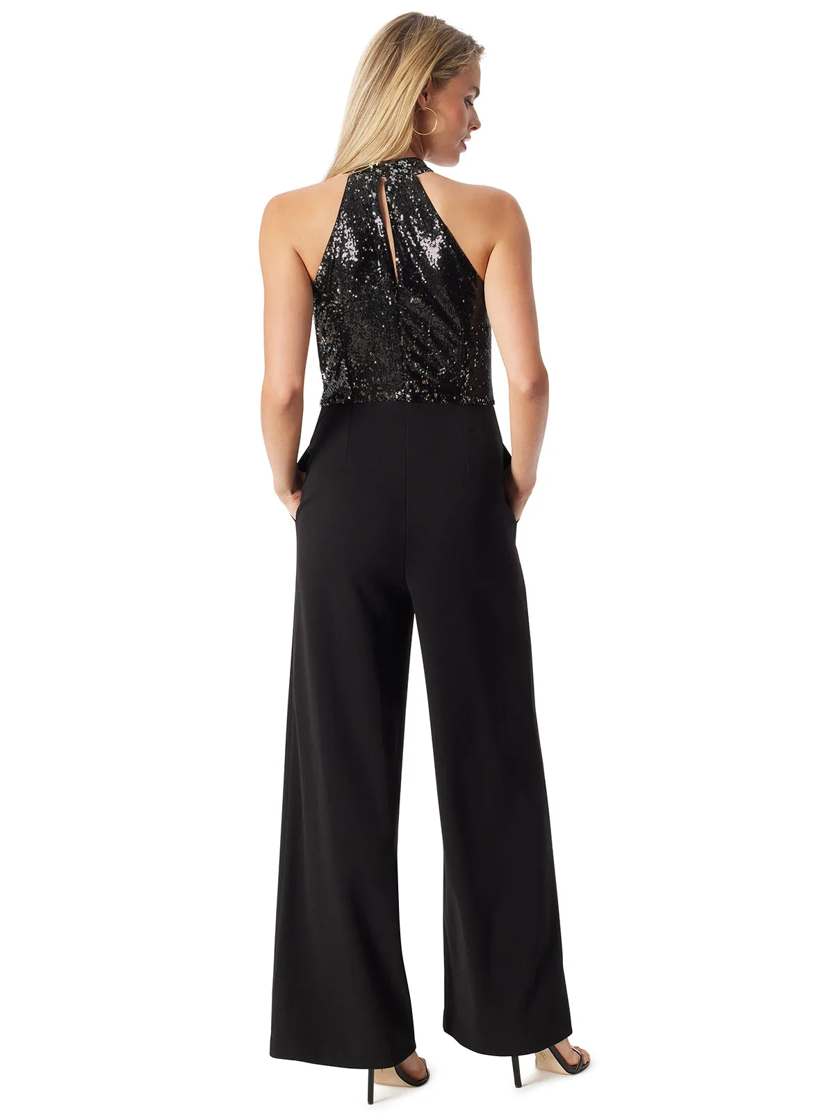 Tola Jumpsuit in Black sold by Jessica Simpson product image thumbnail 3
