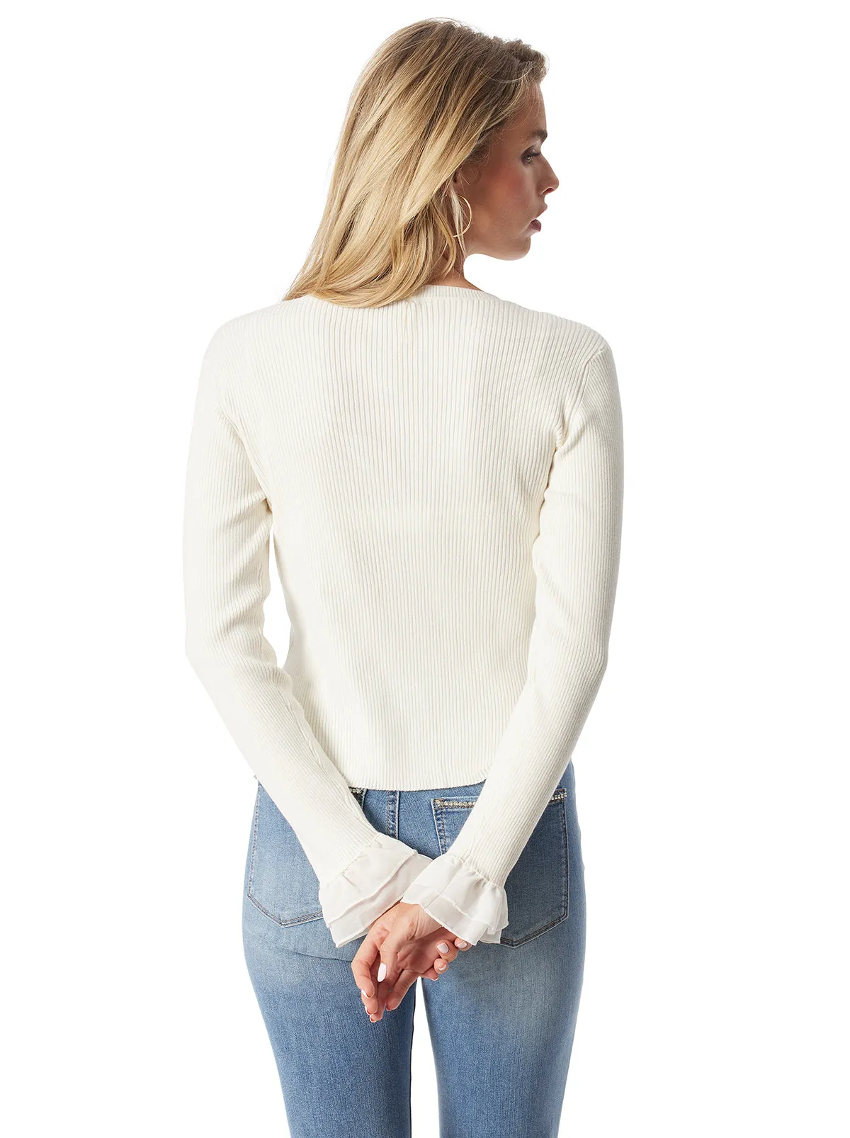Nala Sweater in Gardenia sold by Jessica Simpson product image thumbnail 2