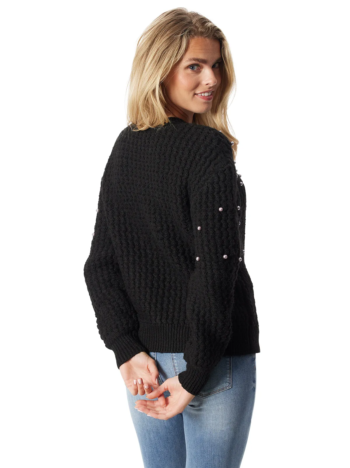 Kamari Sweater in Black sold by Jessica Simpson product image thumbnail 2