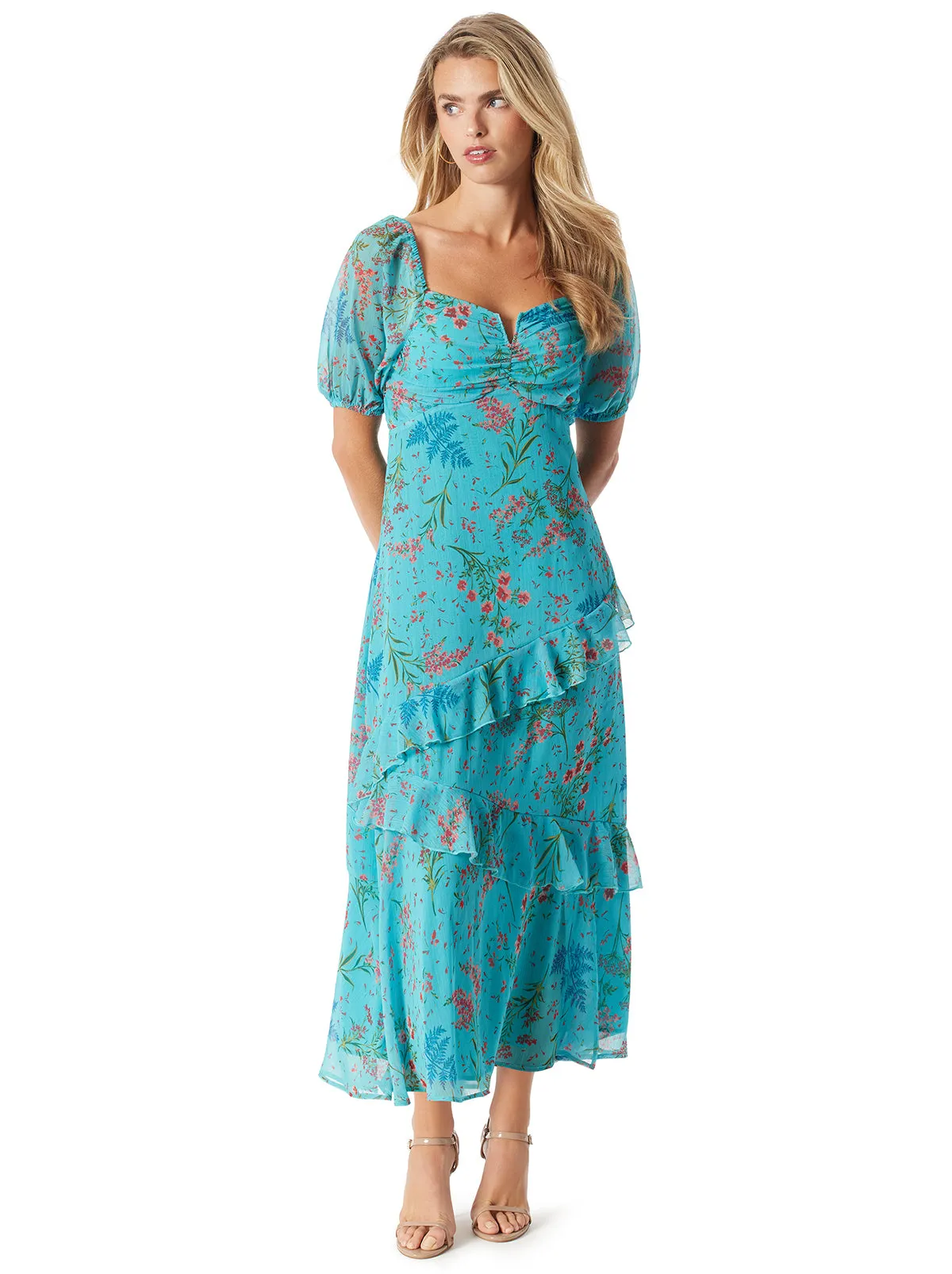 Aberash Dress in Baltic-Field Floral sold by Jessica Simpson product image thumbnail 2