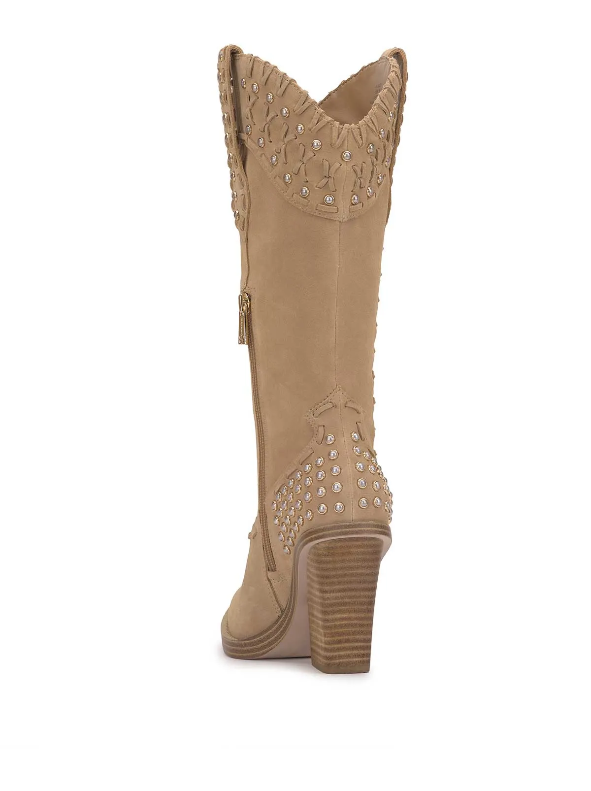 Liselotte Studded Western Boot in Almond sold by Jessica Simpson product image thumbnail 3