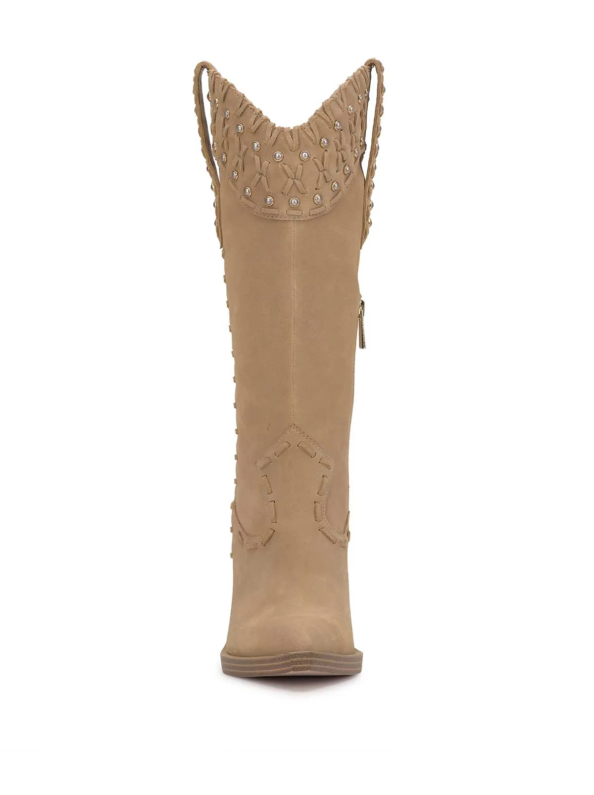 Liselotte Studded Western Boot in Almond sold by Jessica Simpson product image thumbnail 2