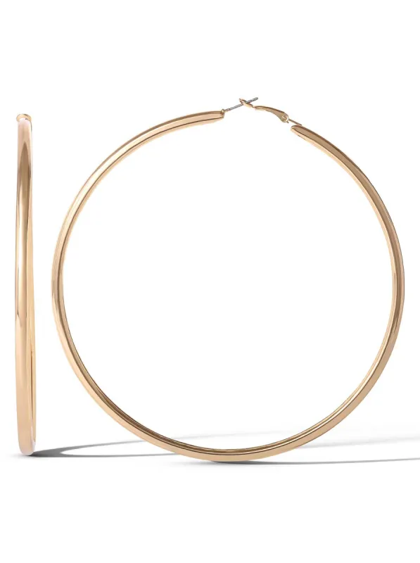 Large 3.75" Hoop Earring sold by Jessica Simpson