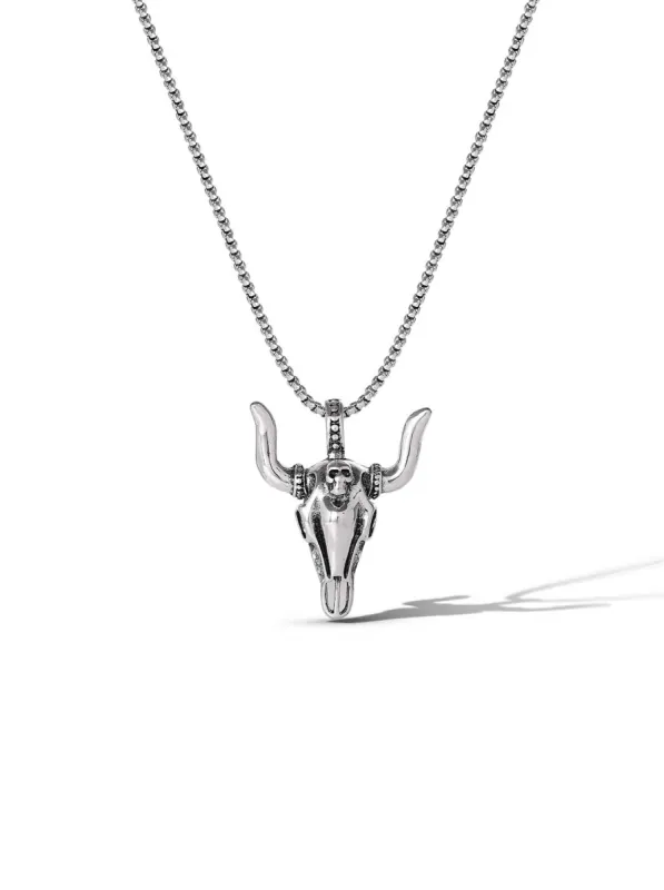 Bull Pendant Necklace sold by Jessica Simpson