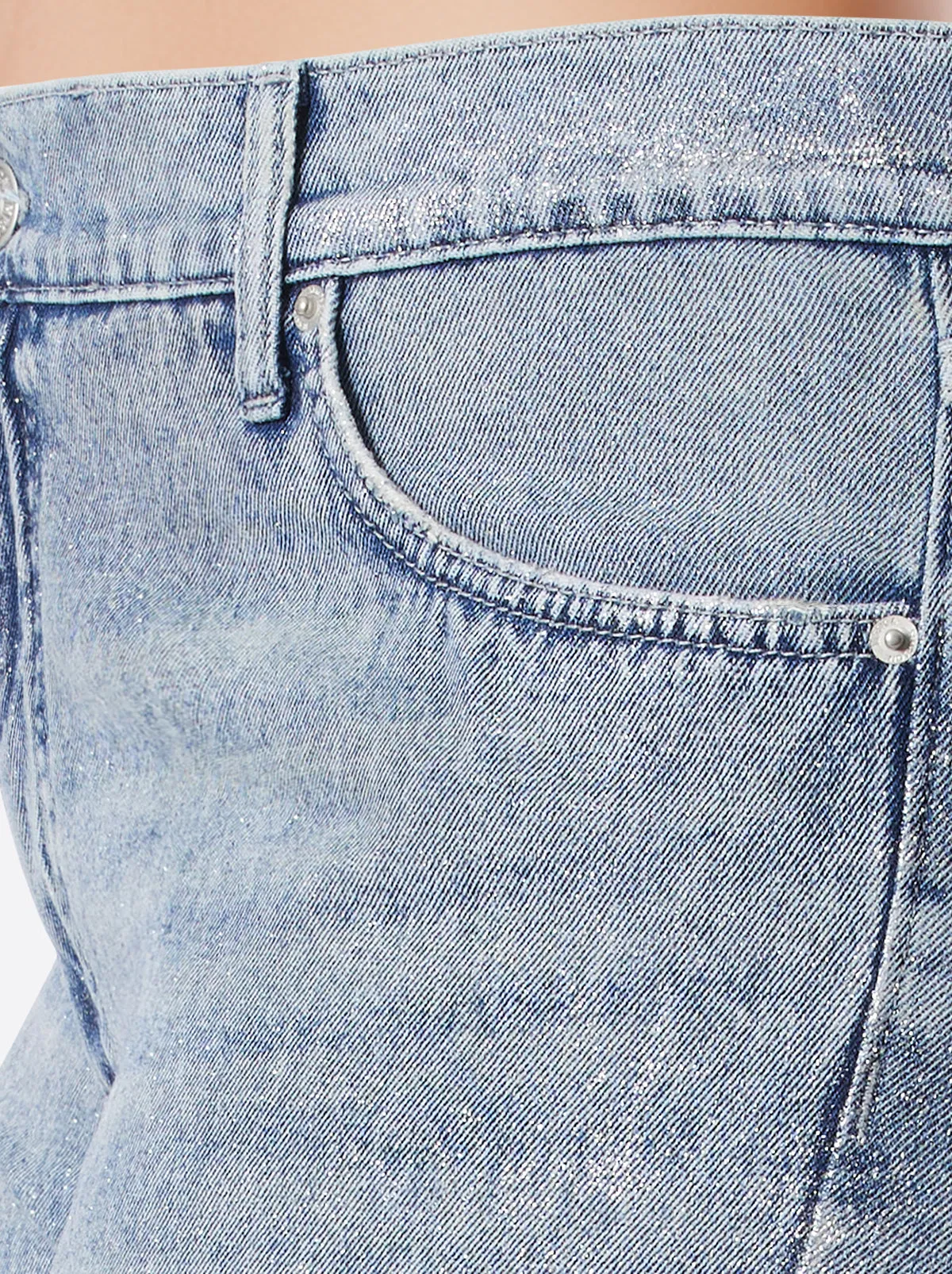 Harmony Straight High Rise Jean in Aura sold by Jessica Simpson product image thumbnail 4