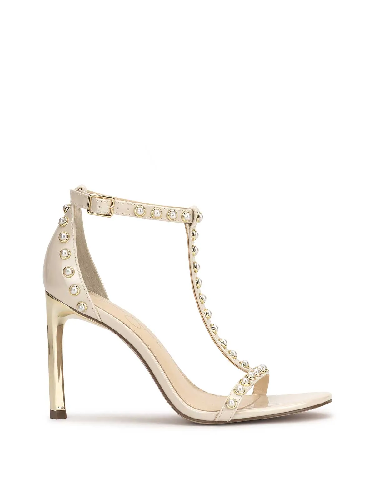 Qylla High Heel in Ivory sold by Jessica Simpson