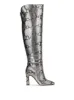Mistia Over The Knee Boot in Chrome Snake sold by Jessica Simpson
