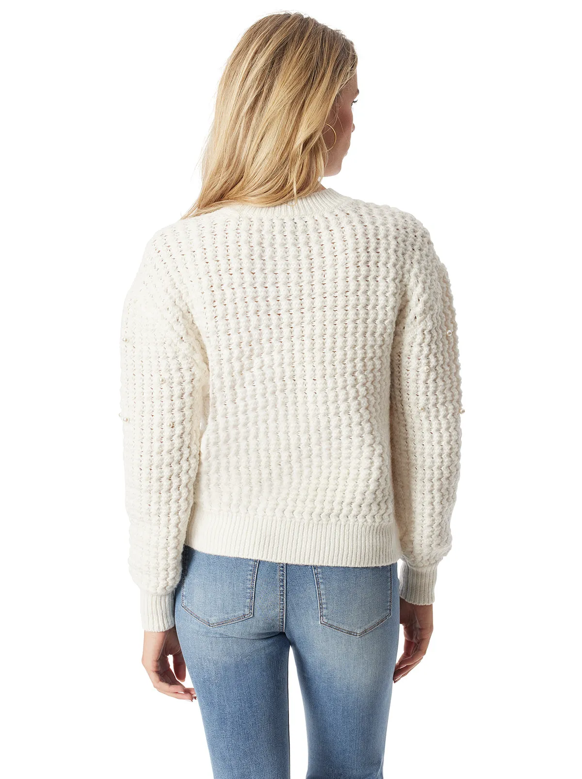 Kamari Sweater in Gardenia sold by Jessica Simpson product image thumbnail 3