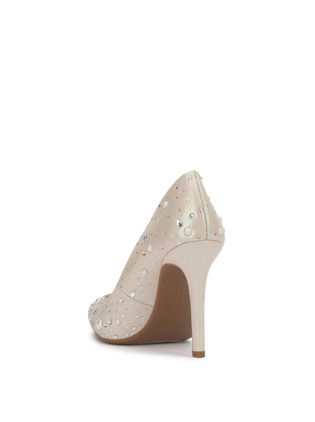 Cassani Pump in Soft Ivory sold by Jessica Simpson product image thumbnail 3