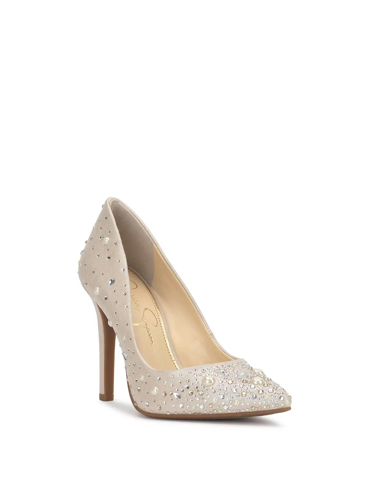 Cassani Pump in Soft Ivory sold by Jessica Simpson product image thumbnail 4