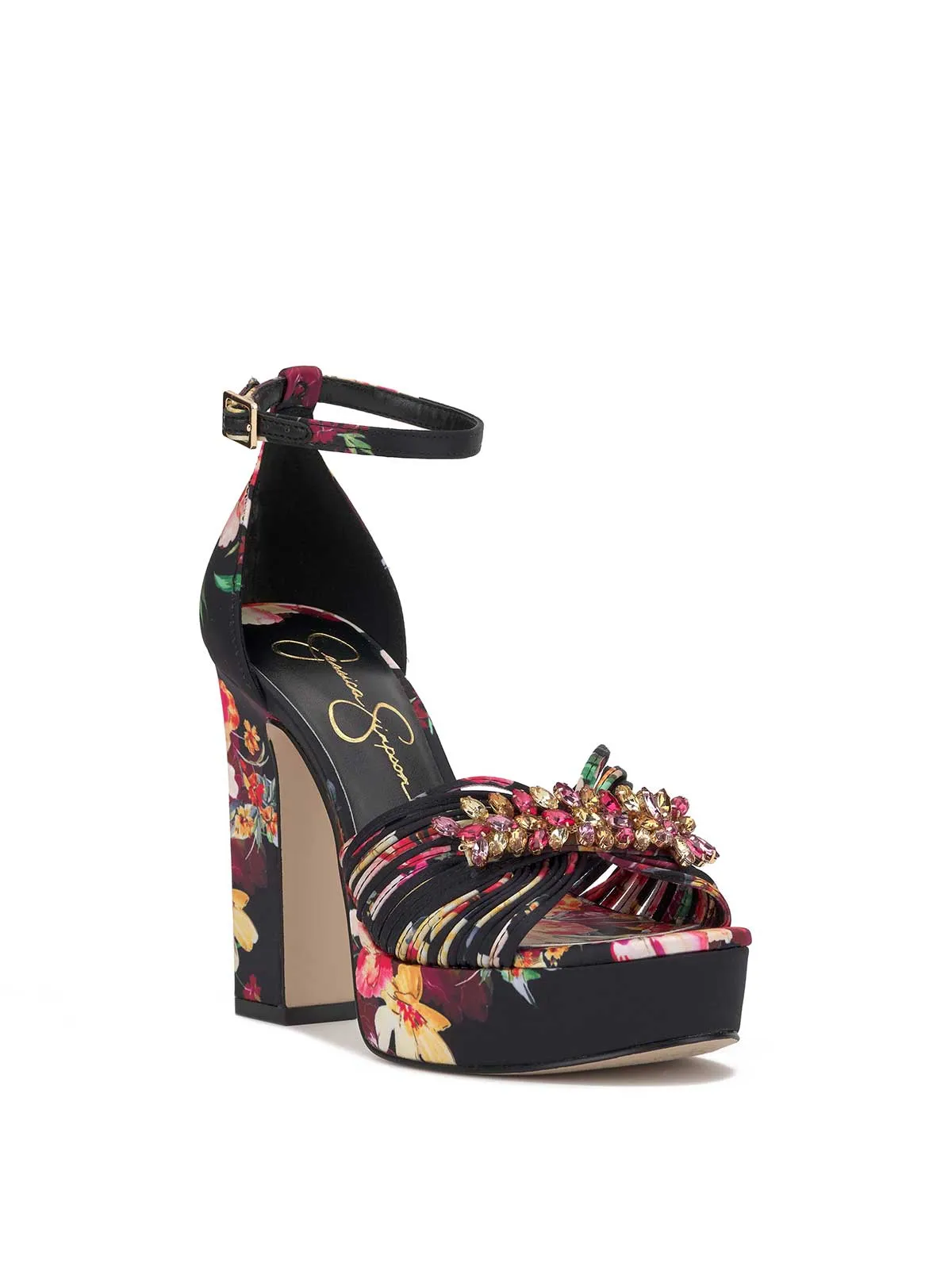 Anissia Platform in Black Blossom sold by Jessica Simpson product image thumbnail 3