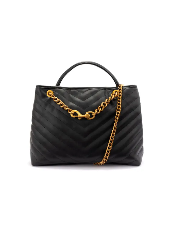 Regina Tote in Meteorite sold by Jessica Simpson