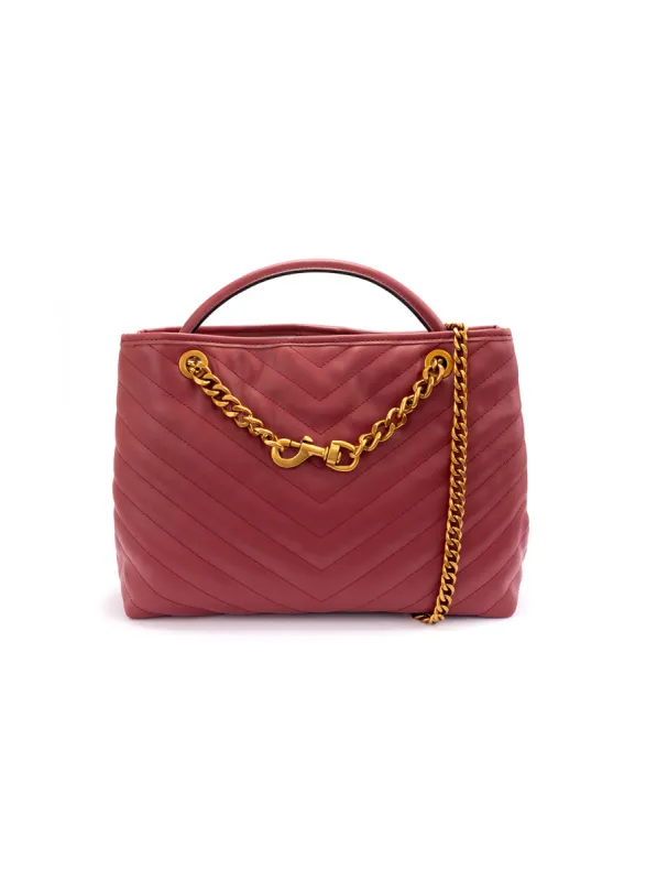 Regina Tote in Cranberry Juice sold by Jessica Simpson