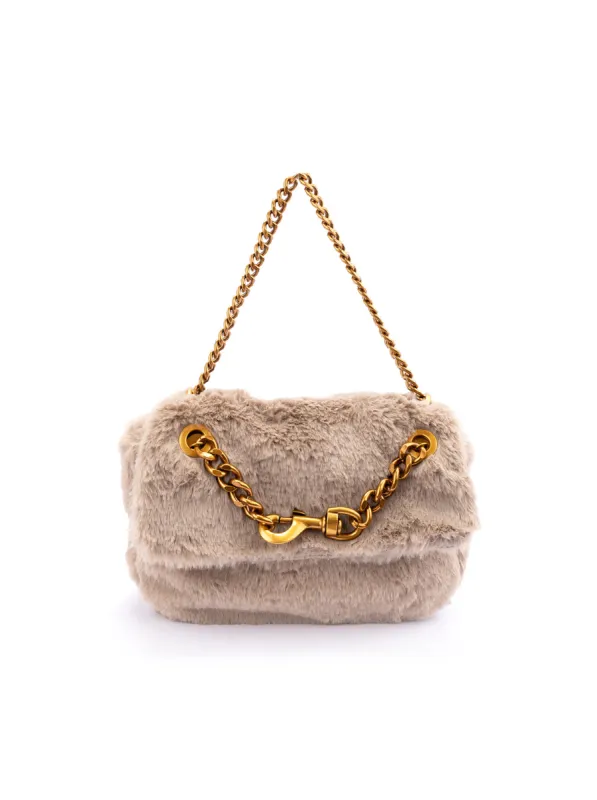 Regina Crossbody in Taupe made by Jessica Simpson