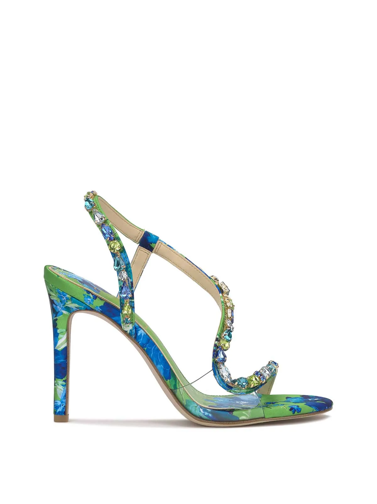 Jaycin High Heel in Blue Blossom sold by Jessica Simpson