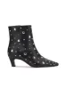Viviana Kitten Heel Bootie in Black sold by Jessica Simpson
