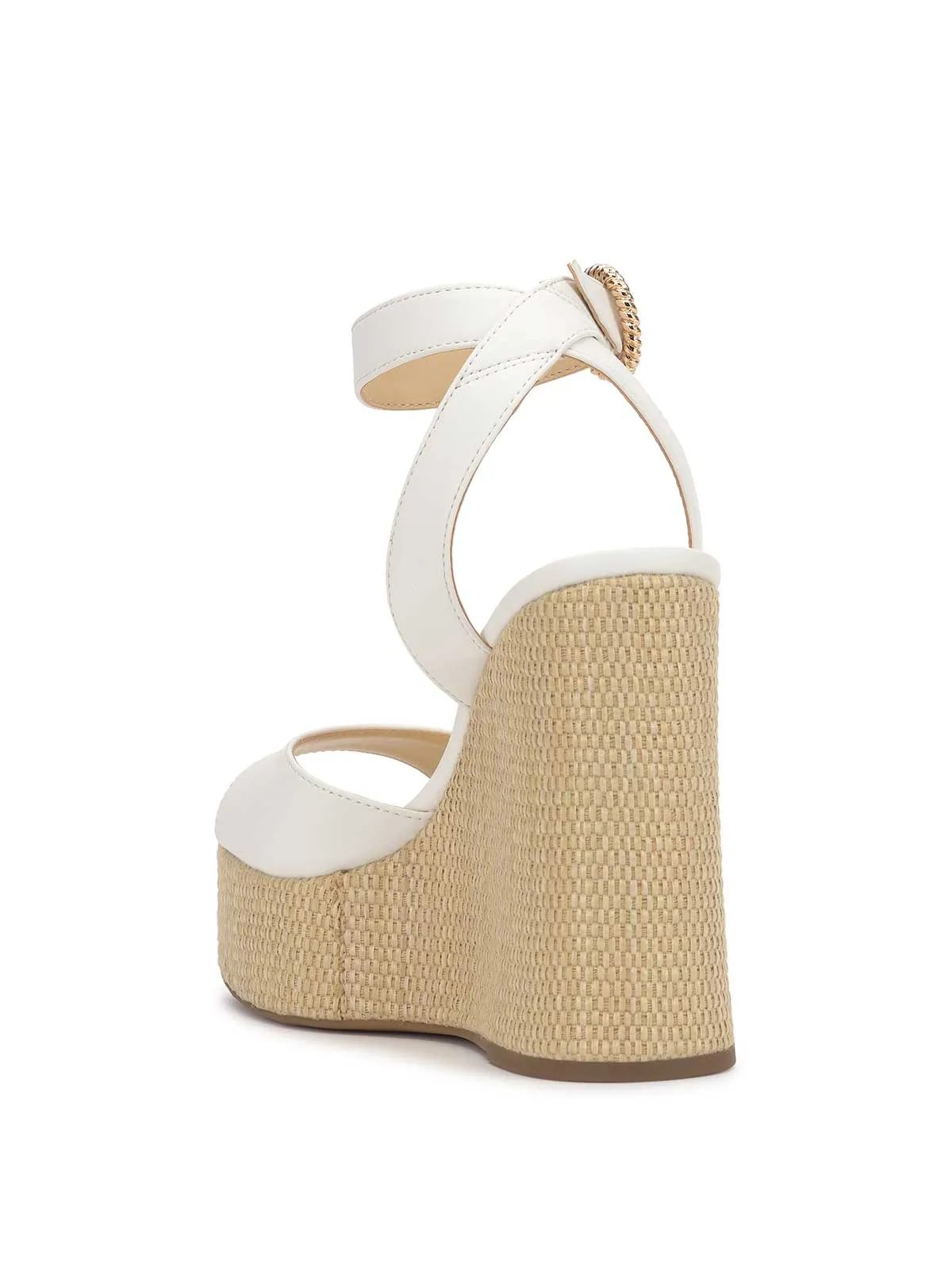 Kamindi Espadrille Wedge in Bright White sold by Jessica Simpson product image thumbnail 4