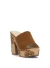 Shelbie Platform Slide in Tuscan Tan sold by Jessica Simpson