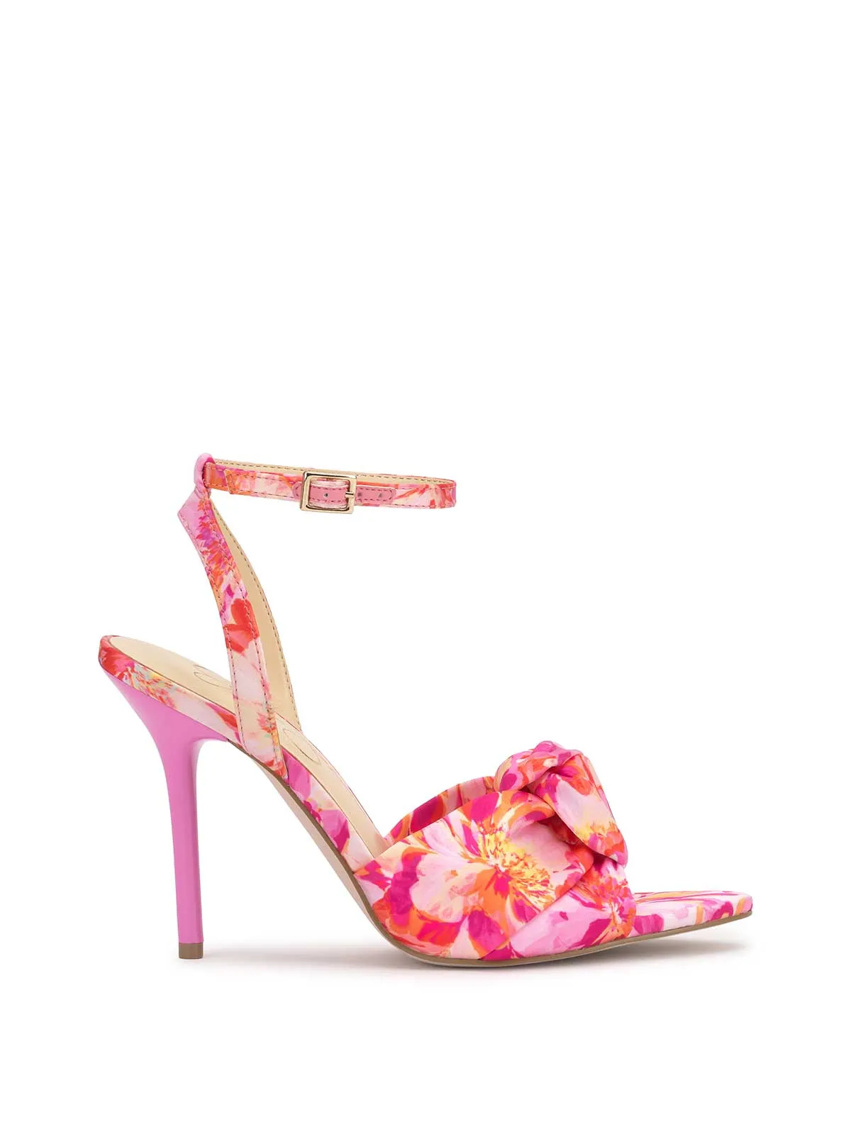 Neveny High Heel in Pink Floral sold by Jessica Simpson
