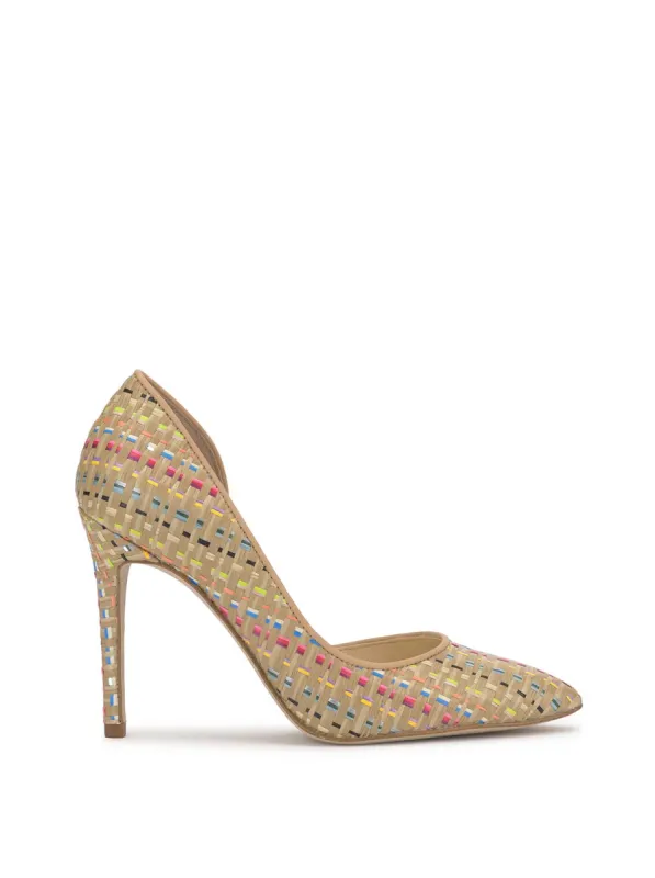 Prizma D'Orsay Pump in Party Gold | Parallel