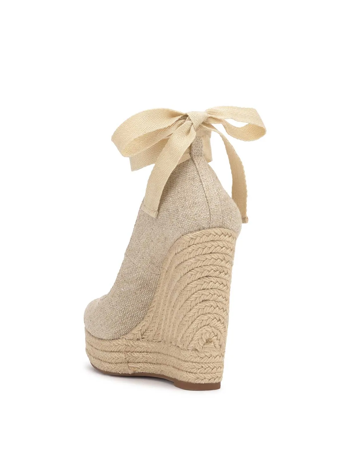 Zexie Platform Wedge in Natural sold by Jessica Simpson product image thumbnail 3