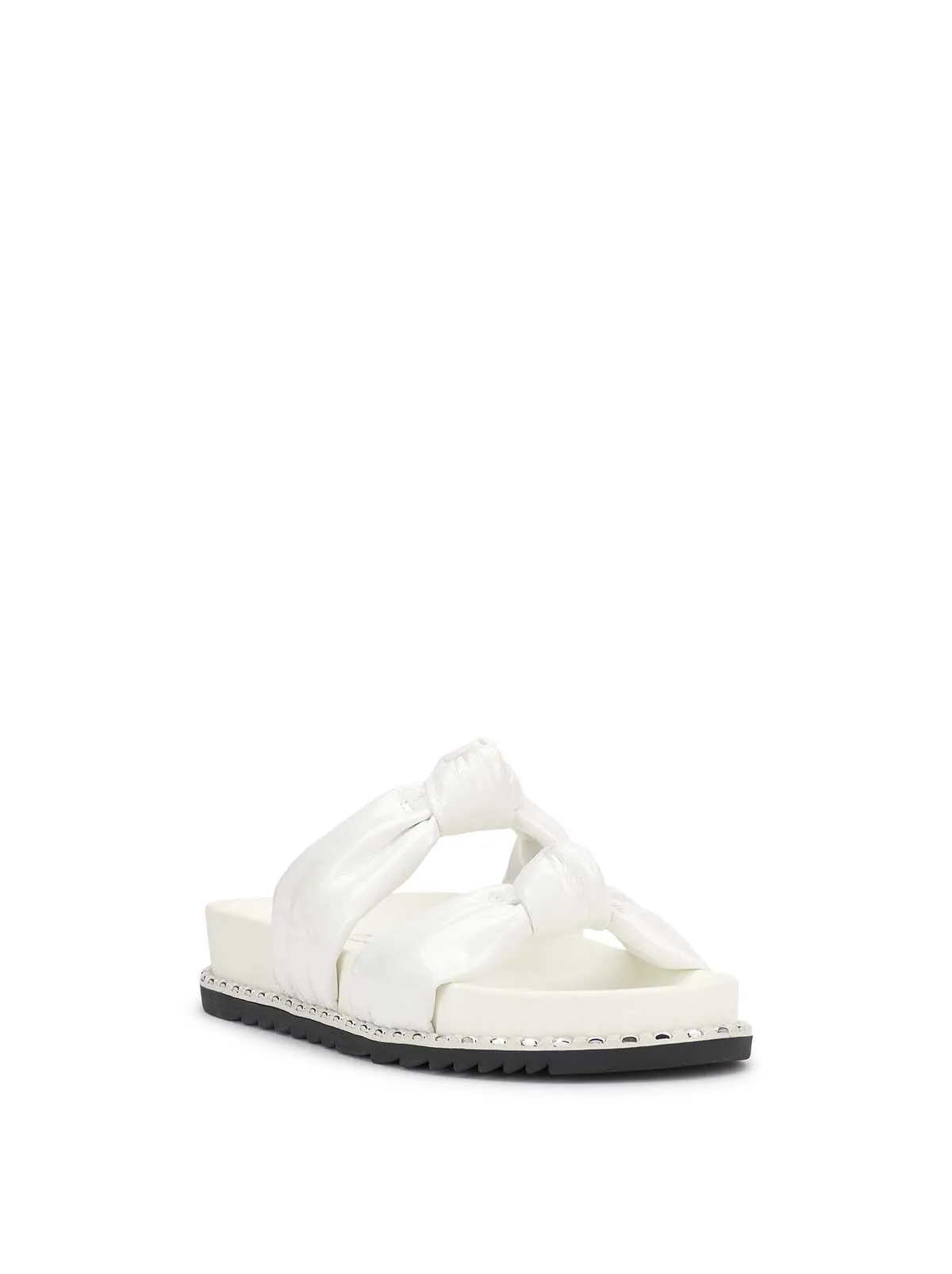 Caralyna Flat Sandal in White sold by Jessica Simpson product image thumbnail 4