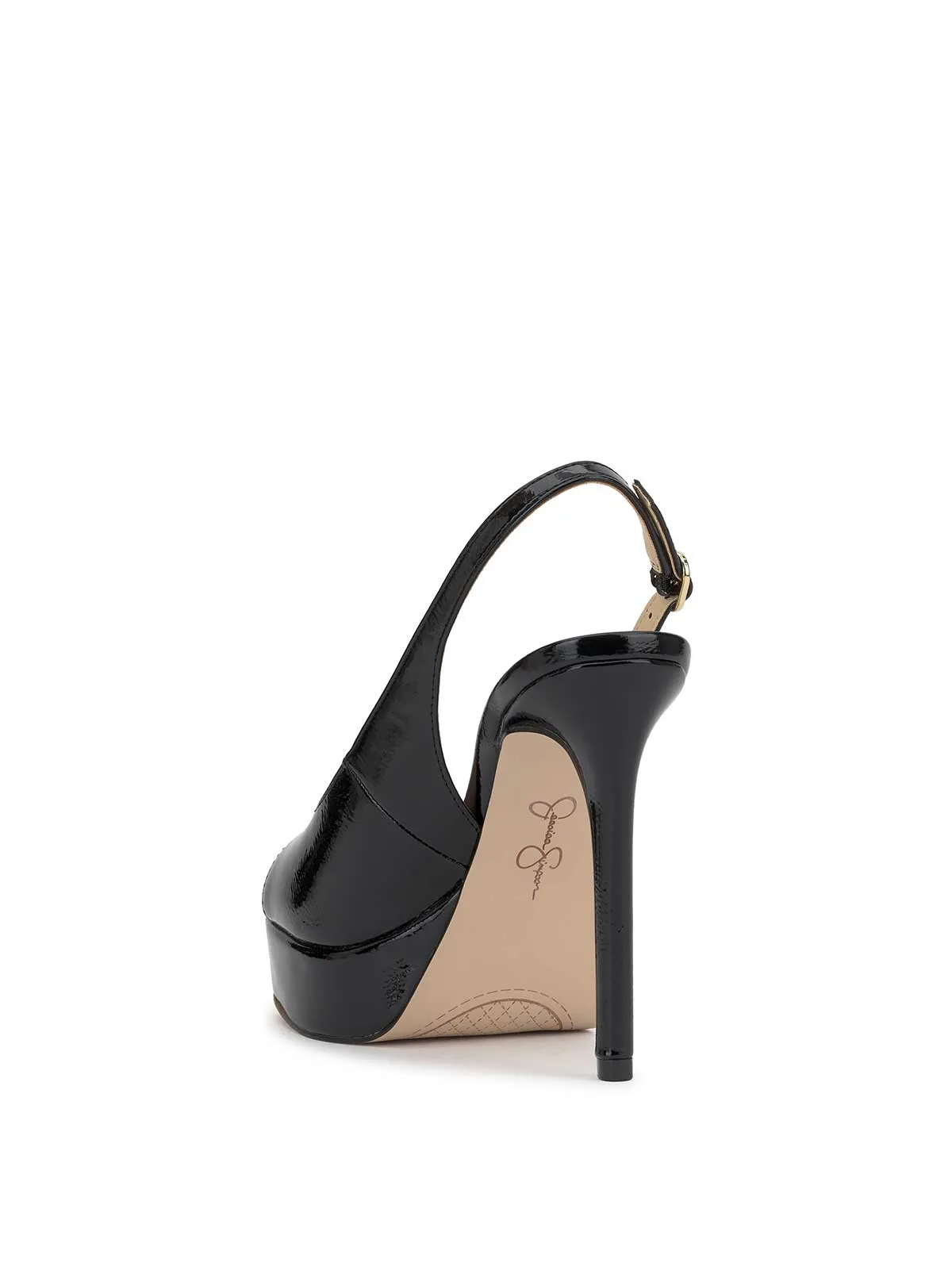 Sibilla High Heel in Black Patent sold by Jessica Simpson product image thumbnail 3