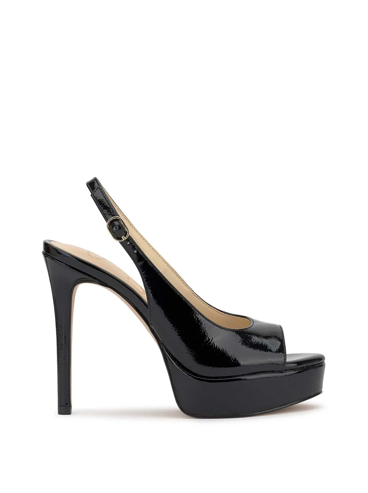 Sibilla High Heel in Black Patent sold by Jessica Simpson