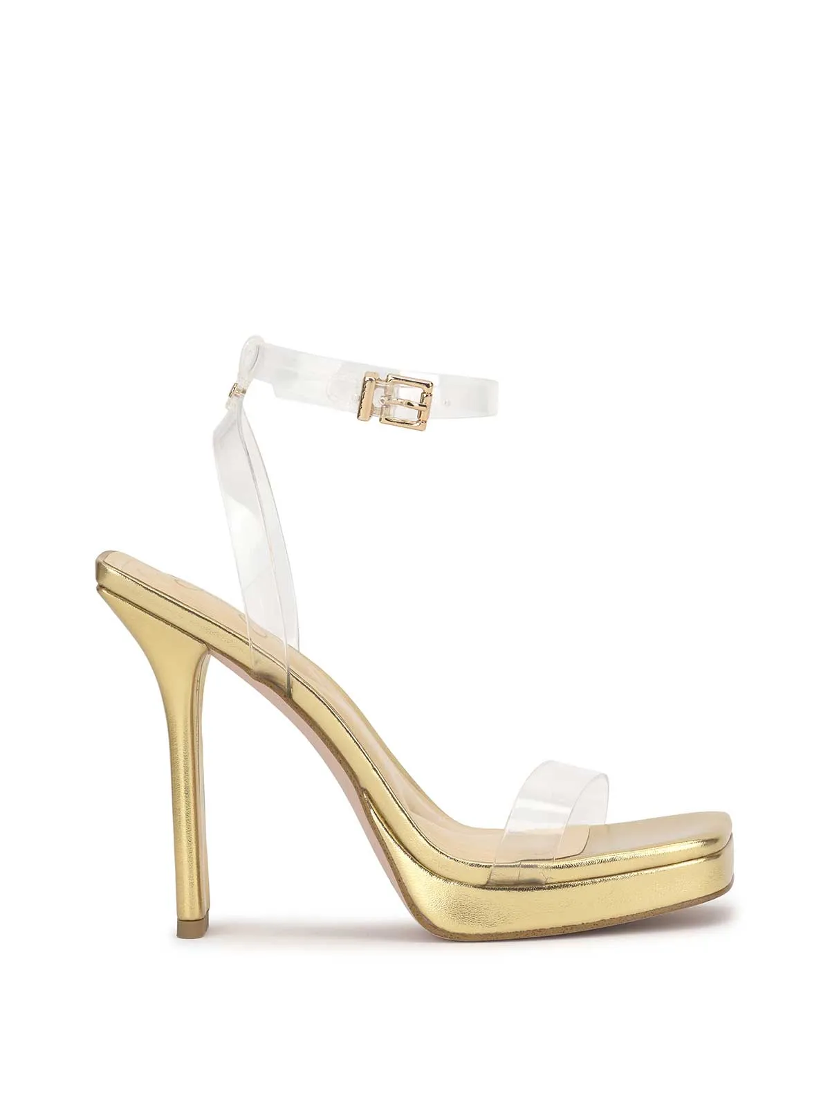 Adonia High Heel in Clear sold by Jessica Simpson