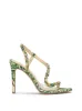 Jaycin High Heel in Green Jungle sold by Jessica Simpson