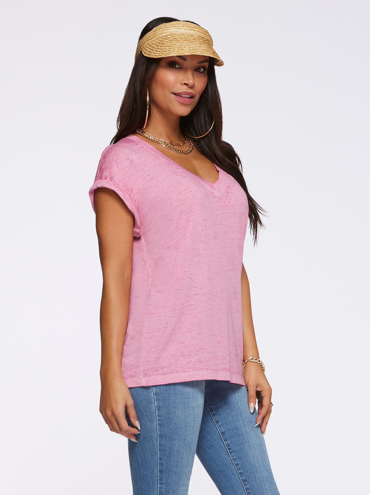 Amory Tee in Wild Rose sold by Jessica Simpson product image thumbnail 2