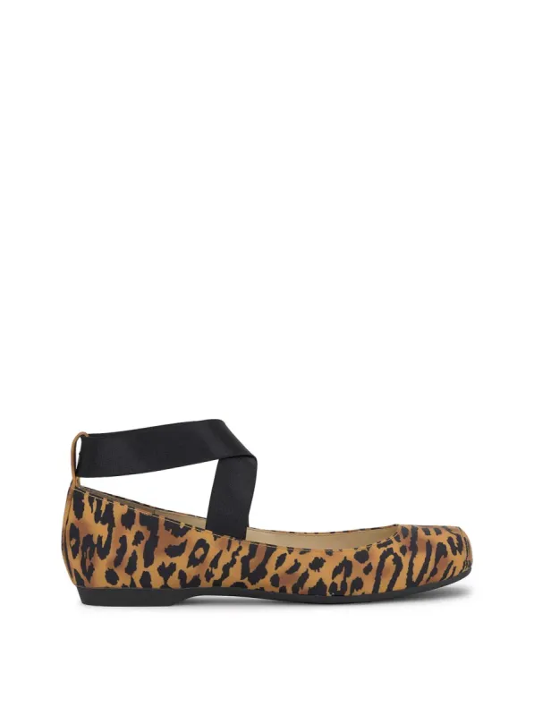 Mandalaye Ballet Flat in Tiger Print sold by Jessica Simpson