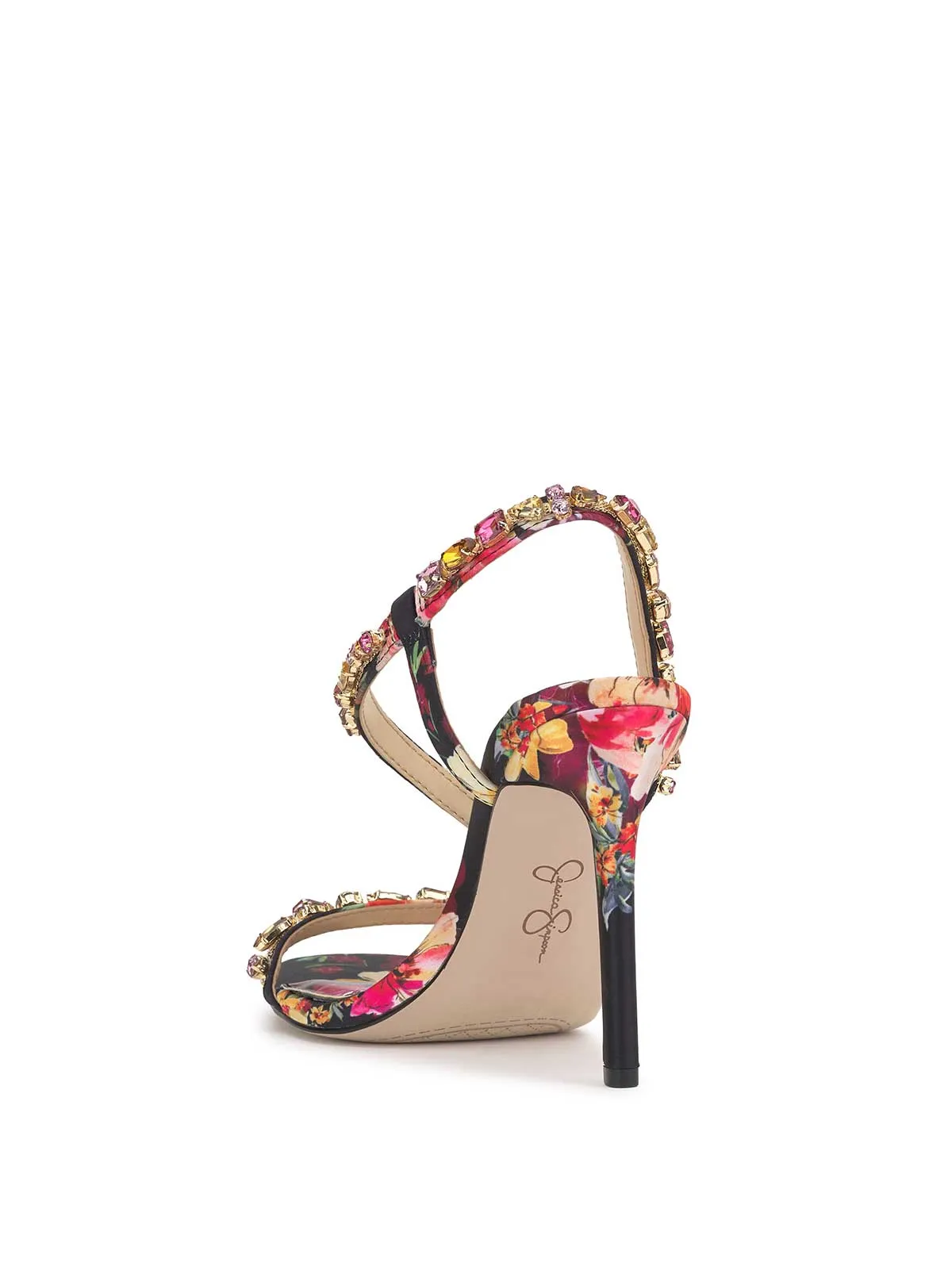 Jaycin High Heel in Black Blossom sold by Jessica Simpson product image thumbnail 3